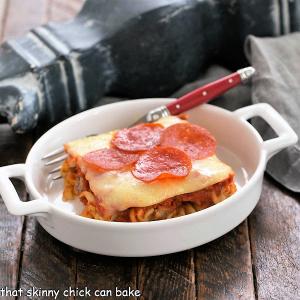 Easy Pizza Casserole - Family Friendly!! - That Skinny Chick Can Bake_image