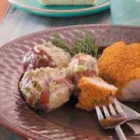 Creamed Dill Potatoes_image