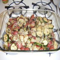 Roasted Garden Harvest Casserole With Red Potatoes image