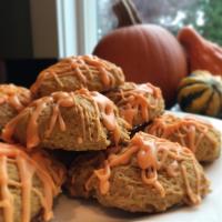 Iced Pumpkin Cookies image