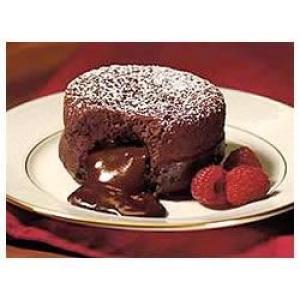 Dark Molten Chocolate Cakes_image
