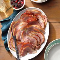 Spiral Ham with Cranberry Glaze_image