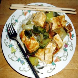 Steamed Vegetables With Tofu and Oyster Flavored Sauce_image