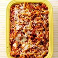 Sausage and Pepperoni Pizza Pasta image