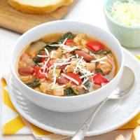 Herbed Chicken & Spinach Soup image