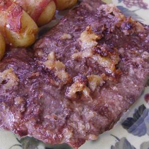 Roasted Garlic Flat Iron Steak_image