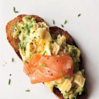 Scrambled Eggs, Avocado & Smoked Salmon on Toast Recipe - (4.3/5) image