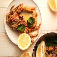 Sheila's Sauteed Soft-Shell Crabs With Lemon Butter Sauce_image