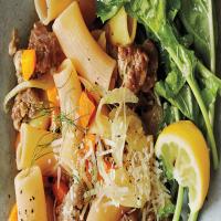Rigatoni with Sausage and Fennel image