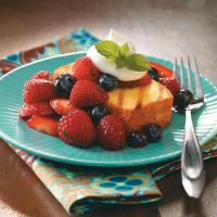 Grilled Pound Cake with Berries image