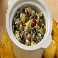 Slow-Cooker Southwest Artichoke and Spinach Dip_image