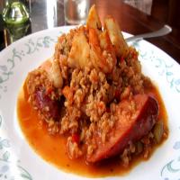 Cajun Jambalaya With Catfish, Scallops and Shrimp image