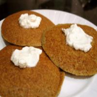 Artichoke Pancakes With Goat Cheese image