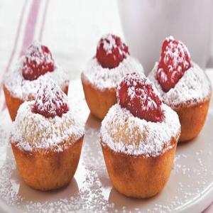 Raspberry Almond Baby Cakes_image