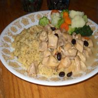 Cubed Chicken With Coffee Sauce_image