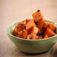 Sweet Potatoes Glazed with Molasses, Pecans and Bourbon image