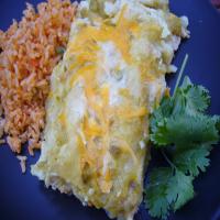 Cheesy Green Enchiladas_image