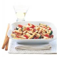 Gemelli with Zucchini, Tomatoes, and Bacon_image