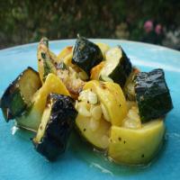 Grilled and Marinated Zucchini and Yellow Squash Recipe_image
