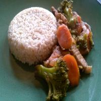 Asian Inspired Pork and Broccoli Stir-Fry image
