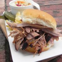 Maple-Brined and Apple-Smoked Pork Butt_image