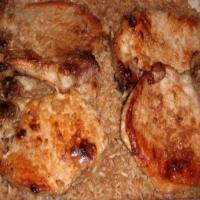 Pork Chop and Onion and Rice Casserole image