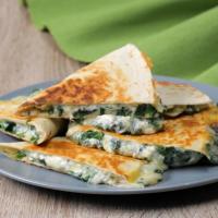 Spinach And Artichoke Quesadillas Recipe by Tasty image