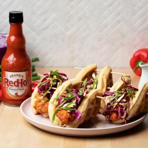 Chicken And Waffle Tacos Recipe by Tasty image