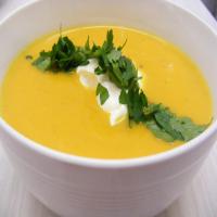 Creamy Carrot and Sweet Potato Soup image