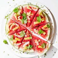 Watermelon pizza image