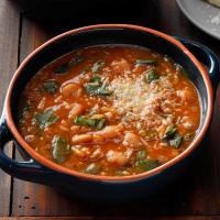 Spinach White Bean Soup image