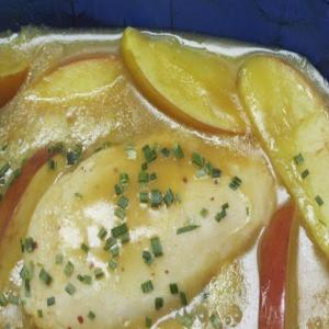 Honey Mustard Chicken Breasts with Apple Slices image