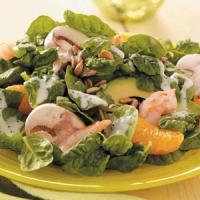 Spinach Salad with Shrimp image