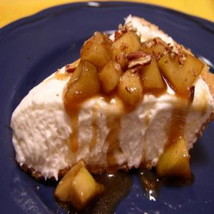Decadent Cheesecake With Maple Applesauce_image
