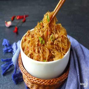 Ants climbing a tree: spicy vermicelli stir-fry (????)_image