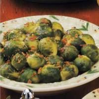 Bacon-Topped Brussels Sprouts_image