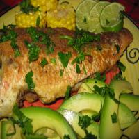Fried Snapper With Avocado image