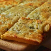 Garlic-Cheese Flat Bread image