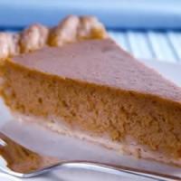 Sour Cream-Pumpkin Custard Pie image