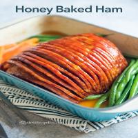 Baked Ham with Brown Sugar Glaze_image