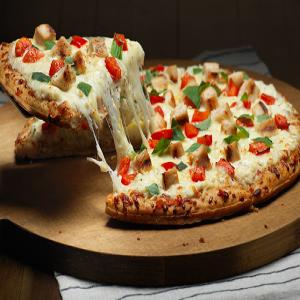Grilled White Chicken Pizza_image