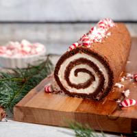 Chocolate Peppermint Cake Roll_image