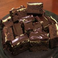 Unleavened Chocolate Mint Cake Brownies_image