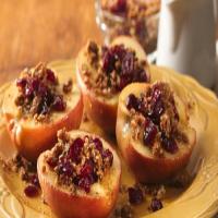 Microwave Baked Apples with Granola image