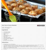 Keto Tuscan Chicken Meatballs Recipe - (4.1/5)_image