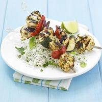 Red curry chicken kebabs_image