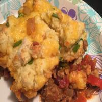 Tamale Pie With Cheddar & Cornmeal Crust_image