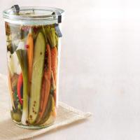 Refrigerator Pickles: Cauliflower, Carrots, Cukes, You Name It image