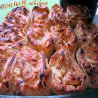Savory Filo Pie With Cheese image