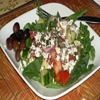 Kittencal's Greek Garden Salad With Greek-Style Dressing image